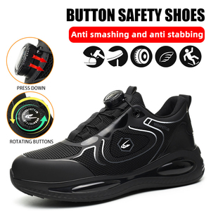 Punta in acciaio impermeabile indistruttibile di alta qualità personalizzata protezione da lavoro industriale punta composita per gatti stivali tattici neri - Product Image 3