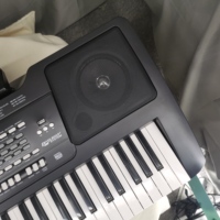 Aiersi-Instruments à clavier de bureau 61 touches avec prise MAC, écran LCD portable, orgue électronique midi oriental noir