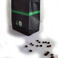 Kaffee-Standbeutel Große Tüte mit Ventil für Aluminiumfolie Matt-Druck