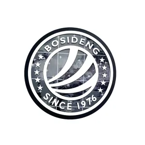 Atacado encomenda forma redonda estrela tpu borracha 3d clube moda logotipo aplique roupas esportivas pvc patches