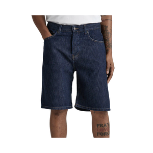 กางเกงขาสั้นผ้ายีนส์ผู้ชายสำหรับฤดูร้อนใหม่กางเกงยีนส์ขาสั้นสีน้ำเงินลำลองผ้ายืดสไตล์วินเทจไซส์ใหญ่พิเศษเอวกลางซักได้ - Product Image 1