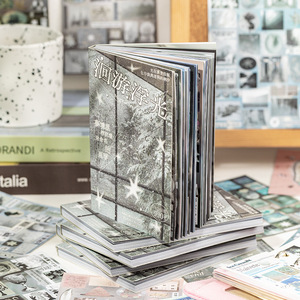 30 unids/pack pegatina libro espejo marea serie antiguo sueño temprano elementos de viento Nuclear manual Valle pegatinas decorativas - Product Image 3