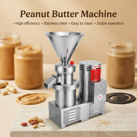 Broyeur colloïdal commercial pour la fabrication de beurre de cacahuète, de tahini et de pâtes de noix, moulin à dispersion et émulsification liquide