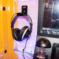 Salles privées de karaoké KTV électroniques à monnayeur, mini-jukebox, cabines de karaoké, salles d'enregistrement et d'entraînement en arcade, avec fonction vidéo et musicale