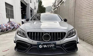 Parachoques delantero para <span class=keywords><strong>Mercedes</strong></span> W205, AMG C63, coupé C63, <span class=keywords><strong>Coupe</strong></span>, estilo IMP actualizado, nuevo producto - Product Image 4