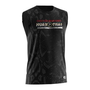 Gilet de fitness léger pour homme, sublimation décontractée, Muay Thai, tenue de sport complète, ensemble de vêtements de boxe décontractés pour l'entraînement - Product Image 3