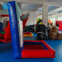 Nouveau design pas cher prix usine jeux de carnaval gonflables en plein air jeux de lancer d'anneau pour la construction d'équipe