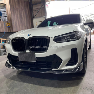 Labio delantero de fibra de carbono G01 para <span class=keywords><strong>Bmw</strong></span> X3 <span class=keywords><strong>X4</strong></span> G02 Lci <span class=keywords><strong>M</strong></span>, labio de parachoques delantero de coche deportivo - Product Image 6