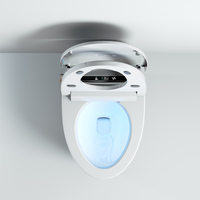 Détecteur de pied intelligent électrique à retournement automatique, rinçage, articles sanitaires haut de gamme, toilettes intelligentes, toilettes, salle de bains