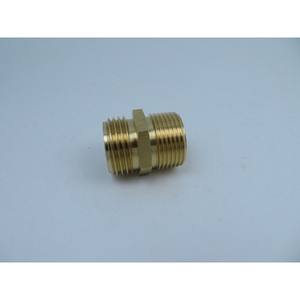 Conector de Manguera de Jardín de Cobre de Estilo Americano de 3/4 Pulgadas GHT a 3/4 Pulgadas NPT, Conector de Tubería de Agua con Rosca Macho para Mangueras de Plomería - Product Image 4