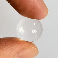 Lente Óptica Planoconvexa de Grado de Laboratorio, Diámetro 12mm, Grosor del Borde 1mm, para Experimentos de Física, Enseñanza y Pruebas