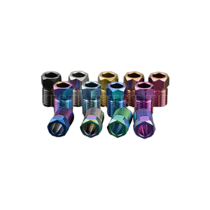 BSTTI M8 rem cakram sepeda, baut Titanium selang hidrolik dengan sistem metrik untuk sekrup <span class=keywords><strong>Shimano</strong></span> - Product Image 4