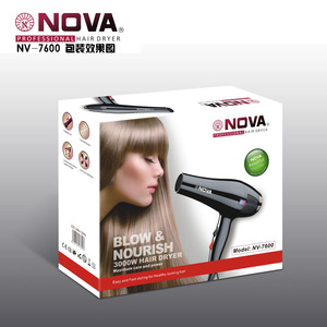 Meilleures Ventes NOVA 7600 2 Réglages De Chaleur Professionnel Salon 3000W Sèche-Cheveux - Product Image 6