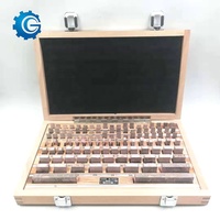Metrische En Inch Rechthoekige 112 Pcs Gauge Blok Sets/Gage Blok Set/Gauge Blokken