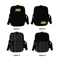 Benutzer definierte Mode Mini Cross Sling Umhängetasche Großhandel Nylon stilvolle lange Single Strip Frauen Herren Dame Umhängetasche mit Logo