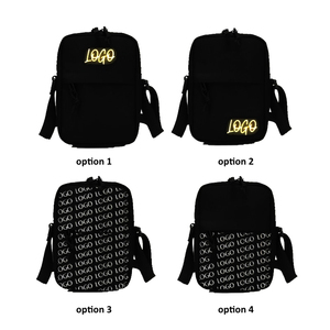 Borsa a tracolla mini cross sling di moda personalizzata borsa a tracolla da donna da uomo in nylon elegante lunga a striscia singola con logo - Product Image 2