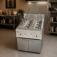 Cuiseur à nouilles électrique multi-étages robuste RKMF-P266 en acier inoxydable à vendre