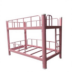 Literas de Acero para Escuelas al por Mayor, Literas Económicas para Adultos, Literas Dobles de Metal Resistente, Camas de Metal - Product Image 5