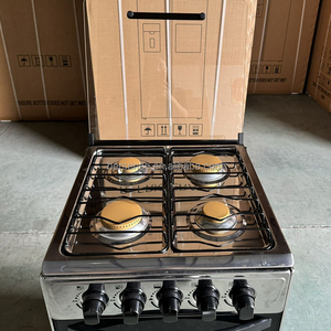 Household 4 Burner <strong>Gas</strong> Electric Stove Freestand Rang Oven <strong>Gas</strong> Cooker Stainless Steel <strong>Gas</strong> Range Commercial <strong>Ignition</strong> Range - Product Image 2