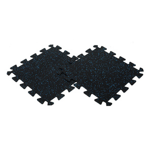 Atacado Alta Qualidade Anti Slip EPDM Borracha Intertravamento Mat para Ginásio Fitness Borracha Intertravamento Pisos Telhas para Ginásio - Product Image 6