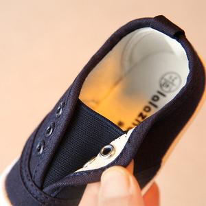 Moda de alta calidad suave duradero niños barato precio de fábrica al por mayor zapatos de lona - Product Image 6