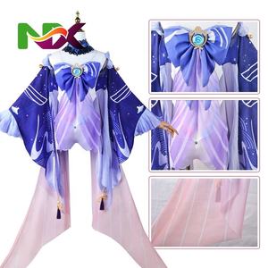 Vente en gros de la robe de fête d'Halloween Sangonomiya <span class=keywords><strong>Kokomi</strong></span> Genshined <span class=keywords><strong>Impact</strong></span> Kuwaii Lolita pour filles, costume de cosplay d'anime - Product Image 4