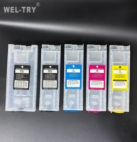Cartouche d'encre rechargeable A Europe T11D T11E T11C 600ML 320ML avec puce pour imprimante Epson WorkForce Pro WF-C5390 WF-C5890 C5390 C5890