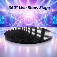 Plateforme tournante à 360 degrés, grande plateforme rotative pour théâtres et lieux de spectacle