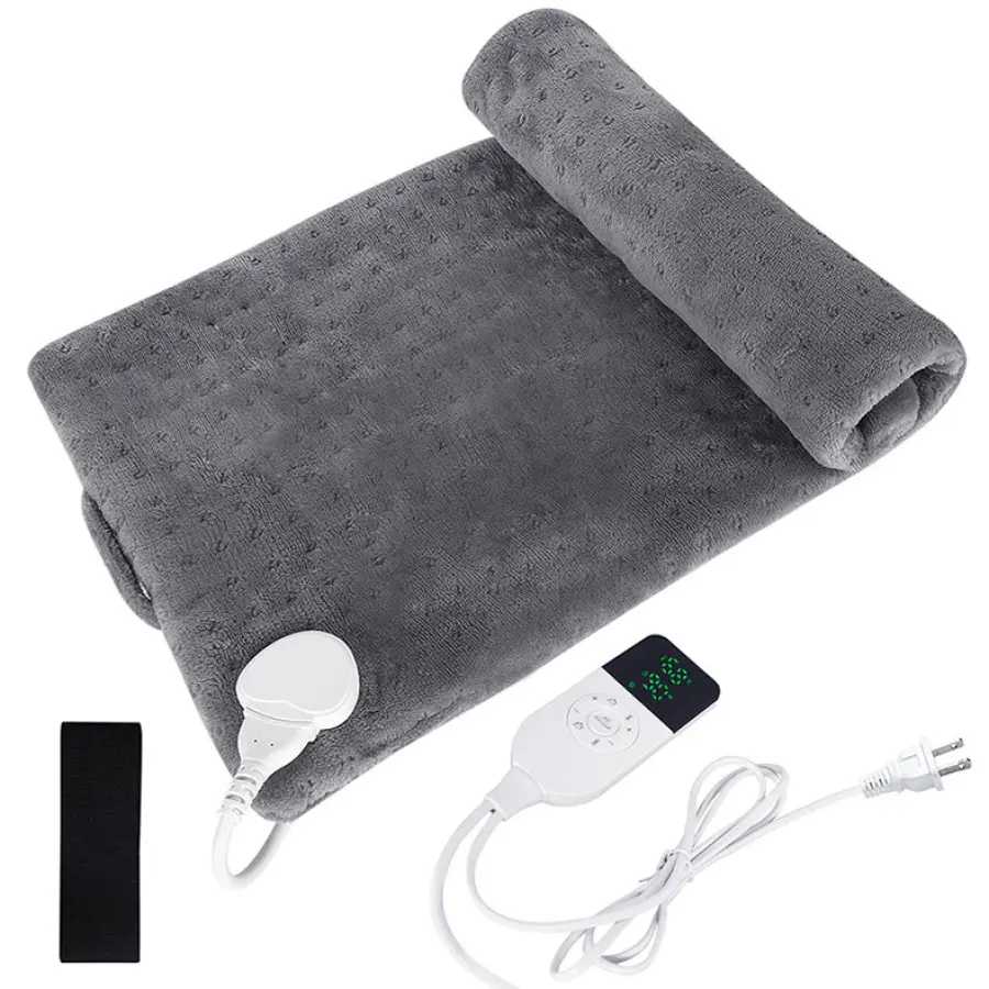 10 heating level 3 timer setting super soft flannel winter warm protection heated thermal other health care products heating pad