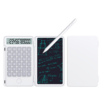 HX Livraison Gratuite Calculatrice Graphique Électronique Numérique Tablette d'Écriture LCD 12 Chiffres Bloc-Notes Type-C Tableau de Gribouillage
