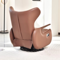 Fauteuil inclinable multifonctionnel moderne de style chinois pour salon, fauteuil de relaxation pivotant individuel