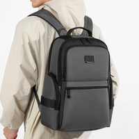 Sac à dos de voyage d'affaires multi-compartiments avec tissu en nylon durable pour hommes, sac d'école pour ordinateur portable 15,6 pouces