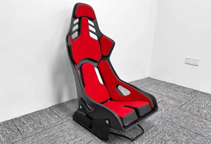 Siège sport RECARO Pole Position pour voitures de course General Motors, cadre stable en fibre de verre brillante et carbone, voitures modifiées - Product Image 4