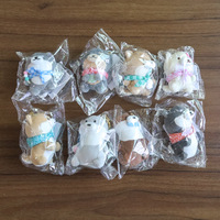 En gros, Porte-clés pendentif en peluche Shiba Inu Otter mignon de voyage, style dessin animé Kawaii, breloque de sac, cadeau de fête
