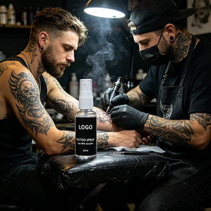 Baume de soin pour tatouage compact et hermétique de luxe, choix de poids variés et emballage soigneusement scellé, logo personnalisable. - Product Image 1