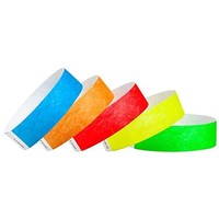 Pulseras de Papel Plateado Personalizables, Resistentes al Desgarro, Regalos Promocionales Novedosos para Ferias Comerciales, Hechas en Italia, Marca Personalizada