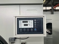 Séchoir à tambour fiable de 100 kg à haut rendement avec contrôle PLC, solution de séchage industrielle pour grandes blanchisseries