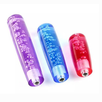 YOUYIZUO Accessoires de voiture Pommeau de levier de vitesse Crystalgun Shacman-Truck-Shift-Lever Bubble Purple Blue e46 Pommeau de levier de vitesse