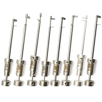 Outils de serrurier 8 en 1 Honest Flagpole Lock, crochets de serrure en acier inoxydable, outil manuel d'ouverture de serrures