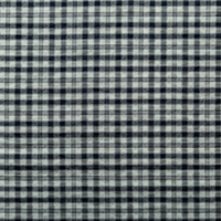 Tissu classique tissé à carreaux léger, texture bulle, teint en fil