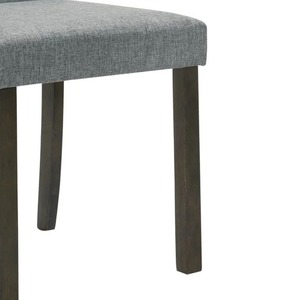 Sillas de Comedor Modernas y Acolchadas con Asiento de Pana y Patas de Madera Maciza para Hogar, Dormitorio, Cocina, Hotel y Escuela - Product Image 2