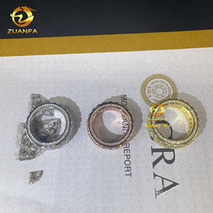 Nhẫn eternity đính đá moissanite VVS toàn bộ, chất liệu bạc S925, có chứng nhận GRA, hàng thời trang cao cấp, số lượng lớn, rất được ưa chuộng - Product Image 5