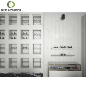 Optical Shops Interior Design Custom Optical Display Cabinet Glasses Display Stand Retail Optical Shop Furniture - Product Image 5
