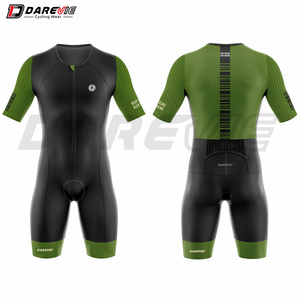 Darevie Oem Odm Pro Team Trisuit Triatlón Ciclismo Jerseys Manga Corta Triatlón Trisuit - Product Image 6