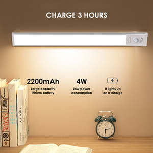 <span class=keywords><strong>Luz</strong></span> LED para Gabinete, Recargable por USB, con Sensor de Movimiento, para Cocina, <span class=keywords><strong>Armario</strong></span>, Guardarropa e Iluminación de Mostrador - Product Image 2