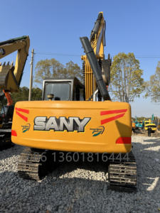 Excavatrice d'occasion Sany SY155C Pro de haute qualité Excavatrice sur chenilles de grande marque pour la construction Caractéristiques du moteur de la pompe à godet Bon prix - Product Image 3