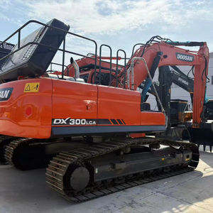 Excavatrice sur chenilles hydraulique Doosan DX300 de 30 tonnes, haute qualité, grande taille, d'occasion, avec pompe hydraulique MOOG coréenne, modèle 2024, moteur 1 an de garantie - Product Image 1