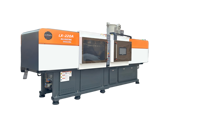 Mesin Cetak Injeksi Horizontal Ultra Cepat LX220T Sepenuhnya Elektrik dengan PLC & Motor Hemat Energi Efisiensi Tinggi