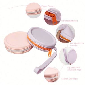 Factory Direct NH Brand Durable Silicone Candy Coin Purse <b>Wrist</b> <b>Strap</b> Zipper Closure Eco-Friendly Waterproof Promotional Gifts - Product Image 3