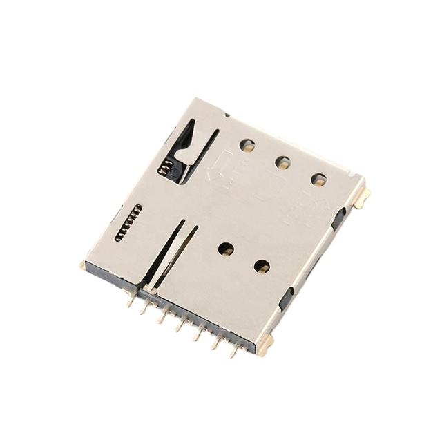 sim card connector 7Pin push pull connecteur sim nano 7P sim card socket connector
